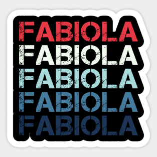 Fabiola Sticker
